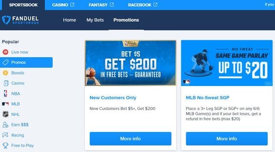 Fanduel Sportsbook 1