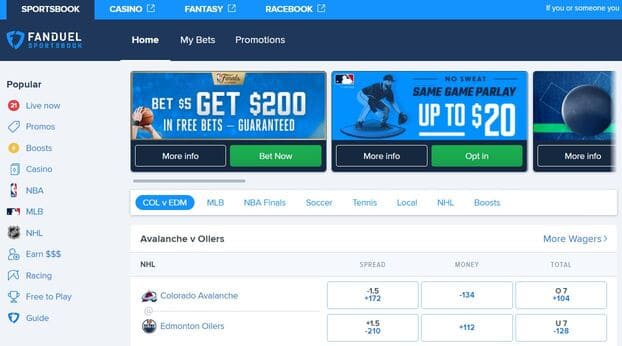 Fanduel Sportsbook 2