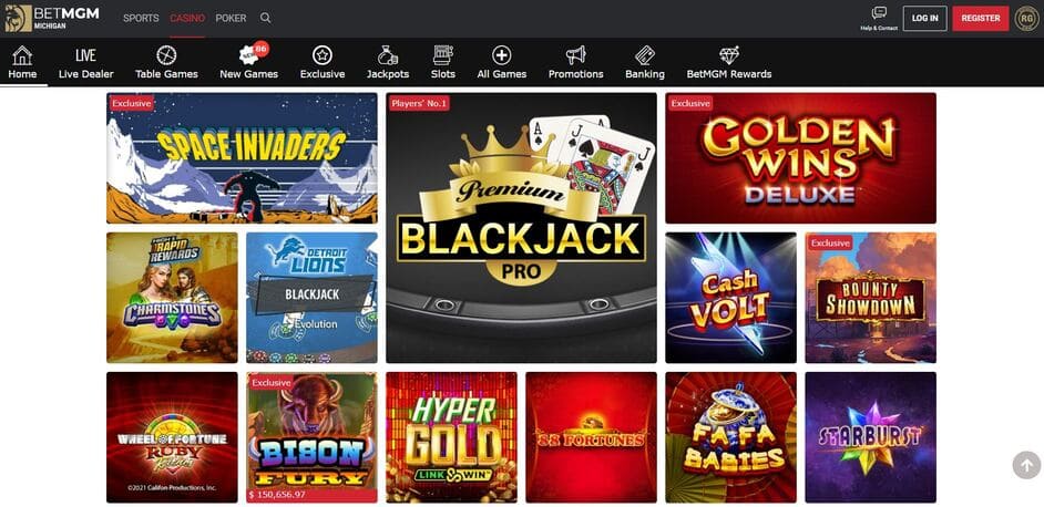 BetMGM Casino Screenshot 1