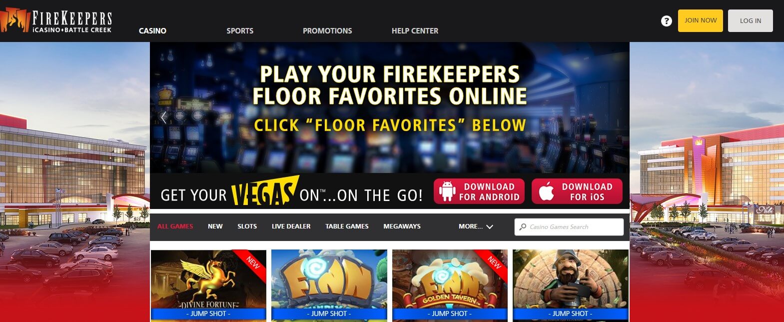 Firekeepers Michigan Online Casino Review 500 Bonus