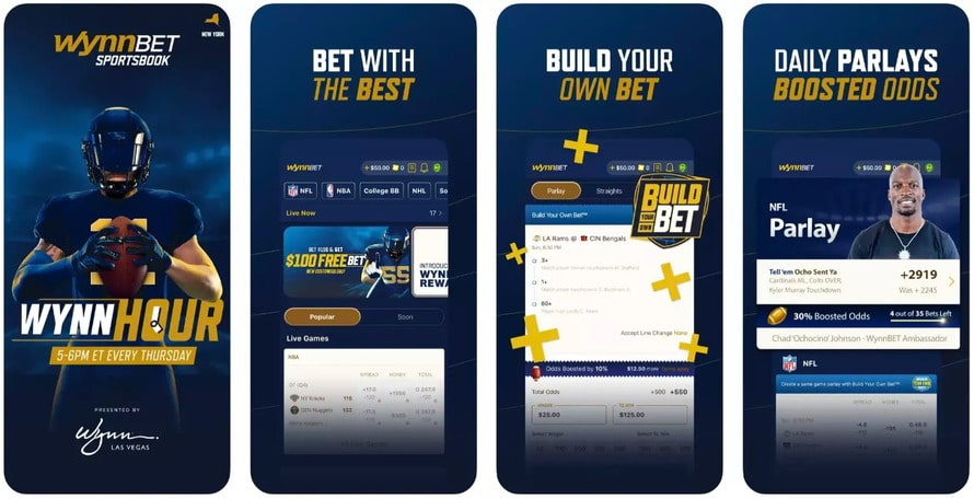 Wynnbet betting app screenshot