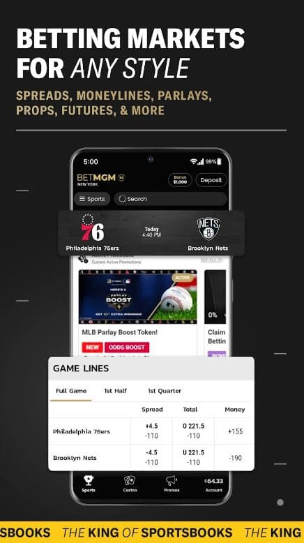 BetMGM Sportsbook App