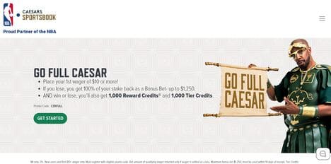 Caesars Sportsbook Screenshot 2