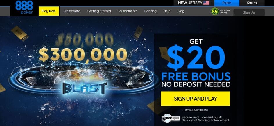 888 Poker Casino Screenshot 2